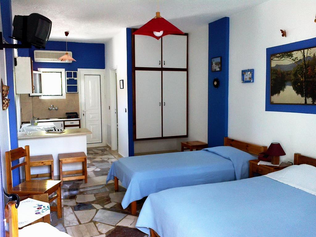 Koralli Studios Korissia  Kamer foto